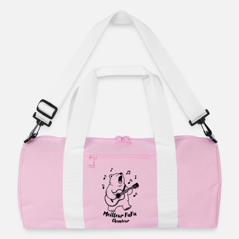 Bester singender Vater Recycelte Duffel Bag