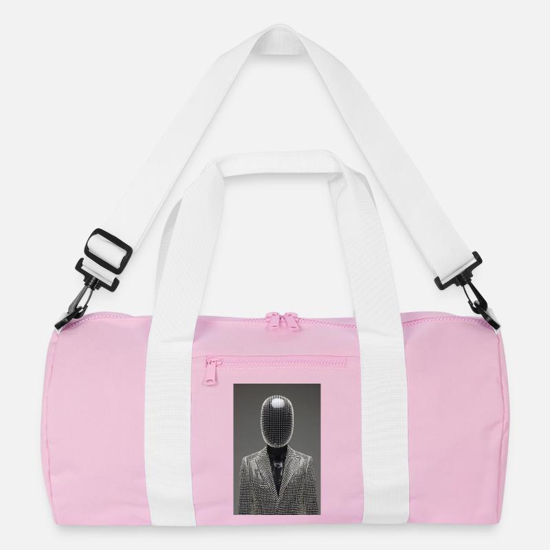 Dotgrid LED-Anzug - Recycelte Duffel Bag - Rosa/Weiß