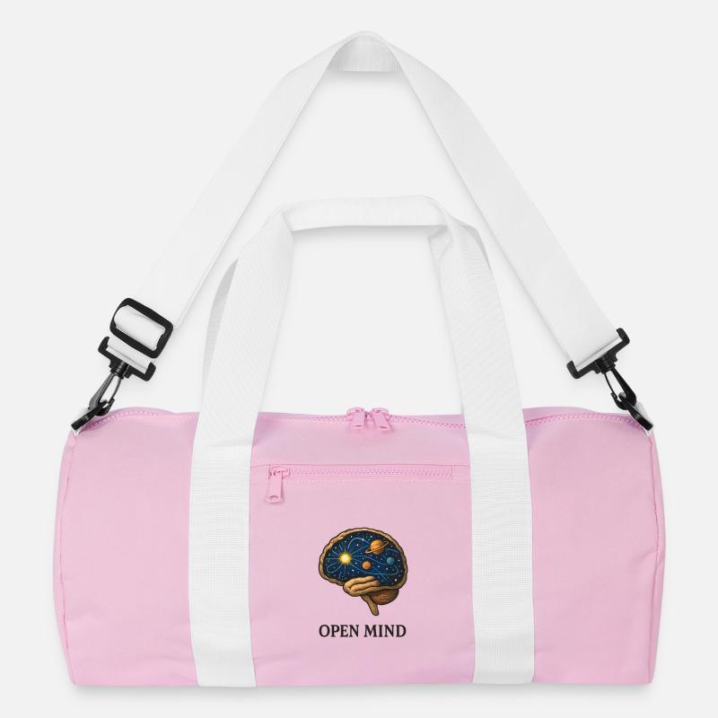 Cosmos in the Brain – Open Mind Recycled Duffel Bag