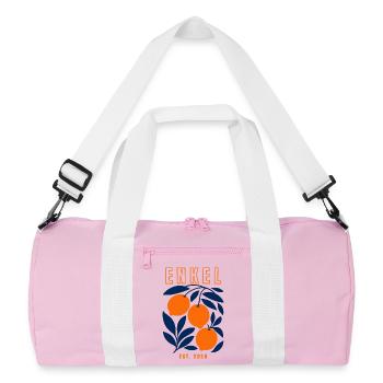 Petits-enfants 2026 - Sac de sport recyclé - rose/blanc - Devant