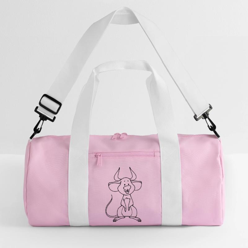 Devil's Mouse Recycled Duffel Bag