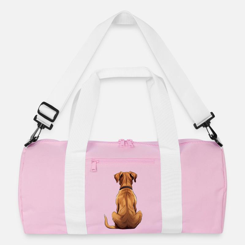 Rhodesian Ridgeback Recycled Duffel Bag