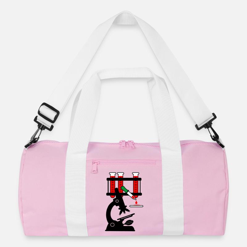 Blood donation microschoop Recycled Duffel Bag