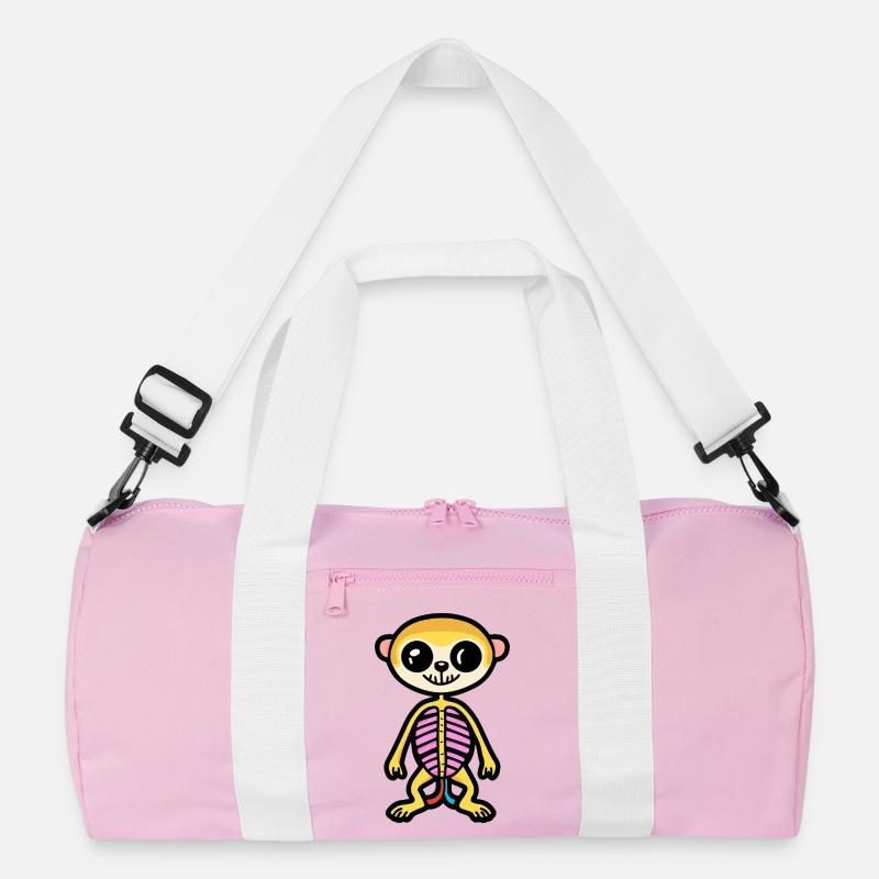 Erdmännchen Halloween Zombie Recycelte Duffel Bag
