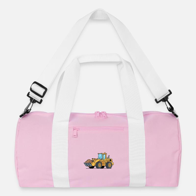 Radlader Baumaschine Recycelte Duffel Bag