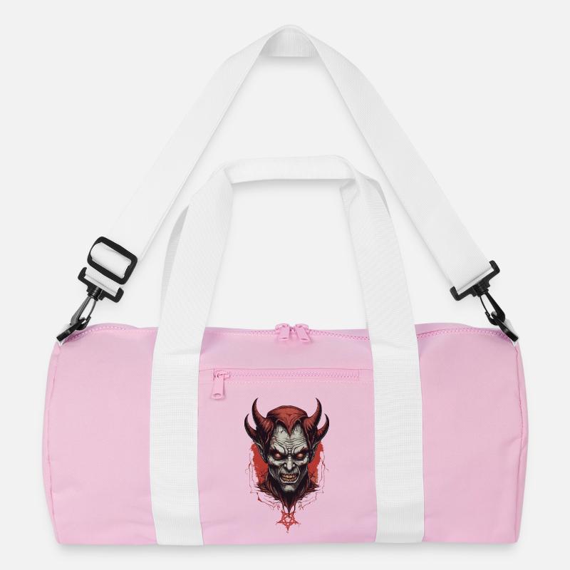 Hell demon devil Recycled Duffel Bag
