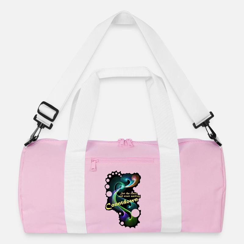 Countdown Smiling timer Recycelte Duffel Bag