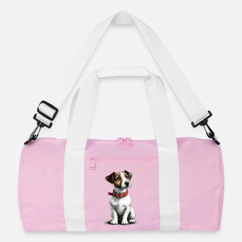 Jack Russel Terrier Recycled Duffel Bag