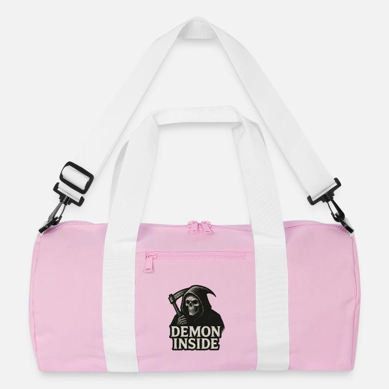 Dämon Innen Grim Reaper Recycelte Duffel Bag