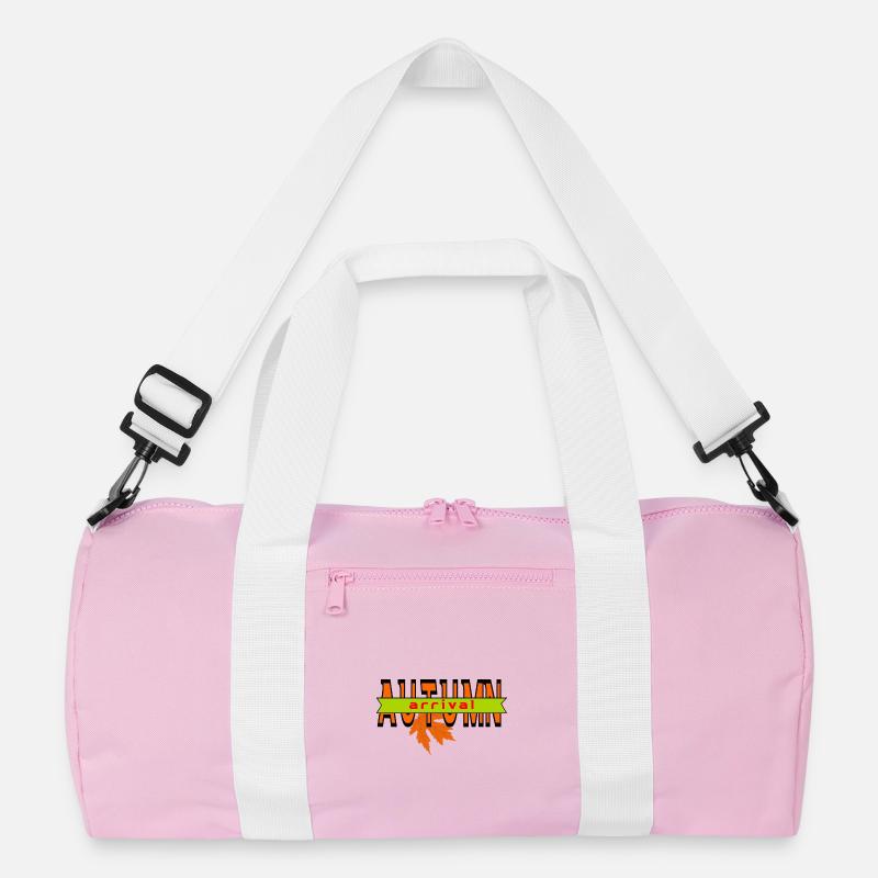 Herbstblatt Ankunft Grafikdesign Recycelte Duffel Bag