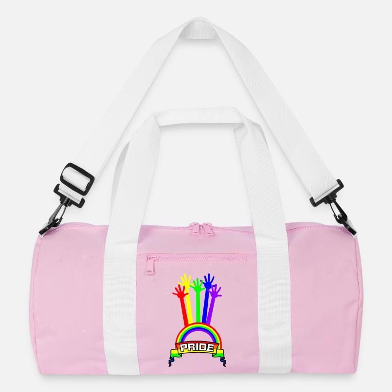 Pride Hände Regenbogen Recycelte Duffel Bag