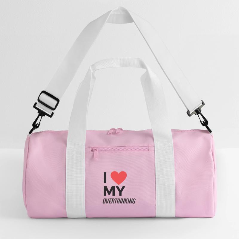 I Love My Overthinking Recycelte Duffel Bag