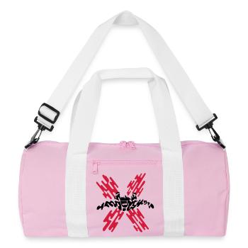 skydiver extreme - Sac de sport recyclé - rose/blanc - Devant