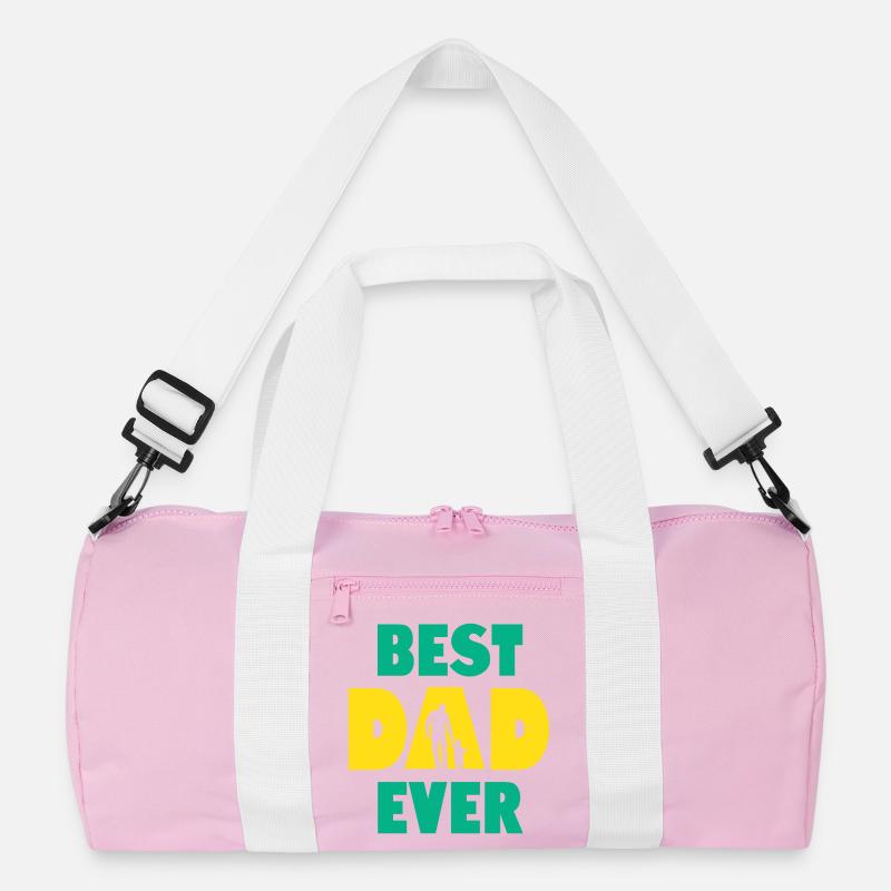 Best Dad Ever Recycled Duffel Bag