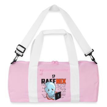 Raffnix Light Bulb - Recycled Duffel Bag - pink/white - Front