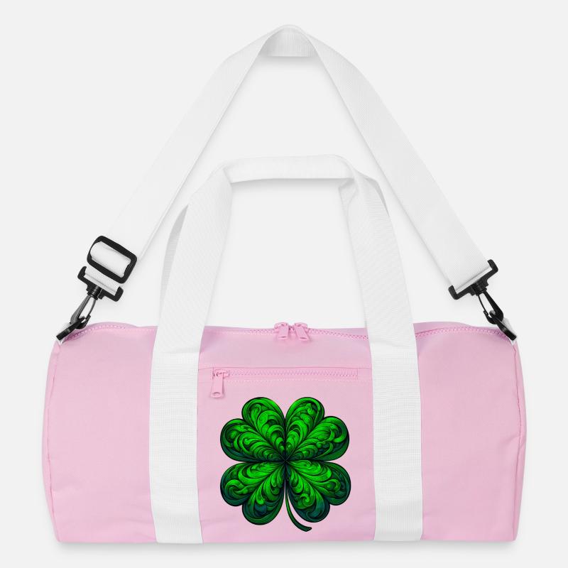 Four-leaf clover Recycled Duffel Bag