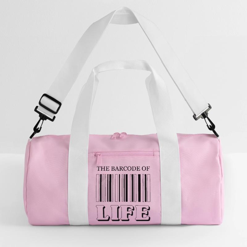 Le code-barres de la vie / Der Strichcode des Lebens Sac de sport recyclé