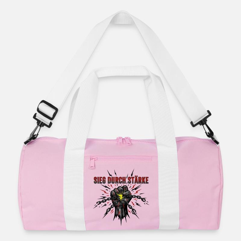 Sieg durch Stärke Recycelte Duffel Bag