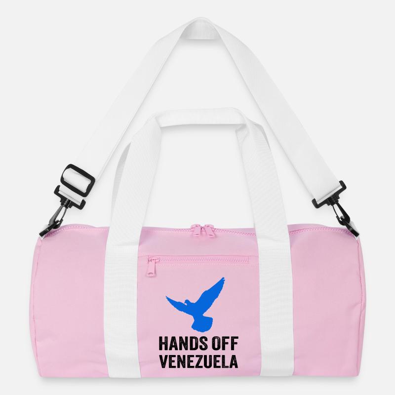 HANDS OFF VENEZUELA Recycelte Duffel Bag
