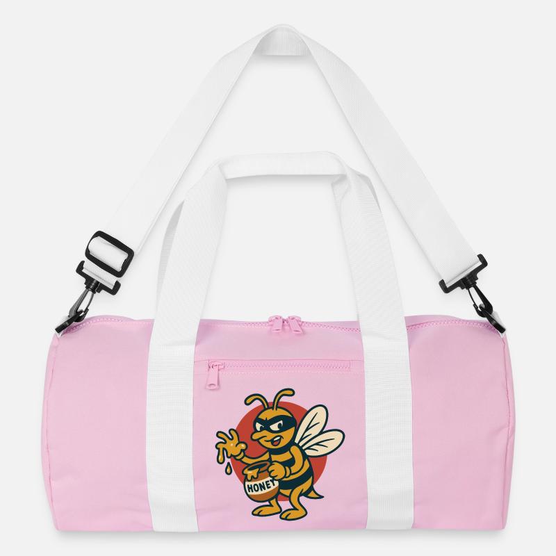 Beekeeper Bandit Honey Heist Recycled Duffel Bag