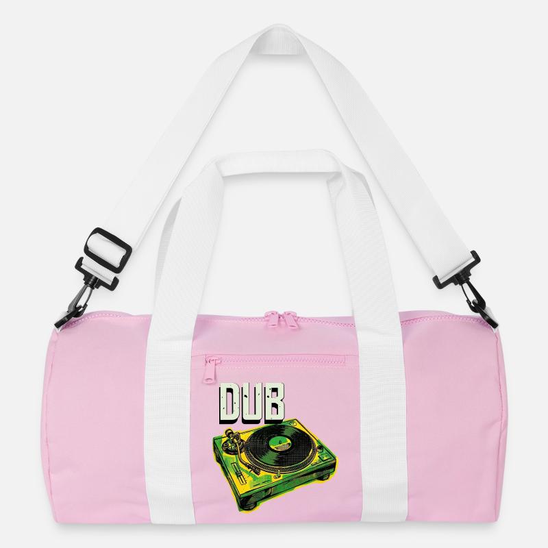 Dub Reggae Turntable Recycled Duffel Bag