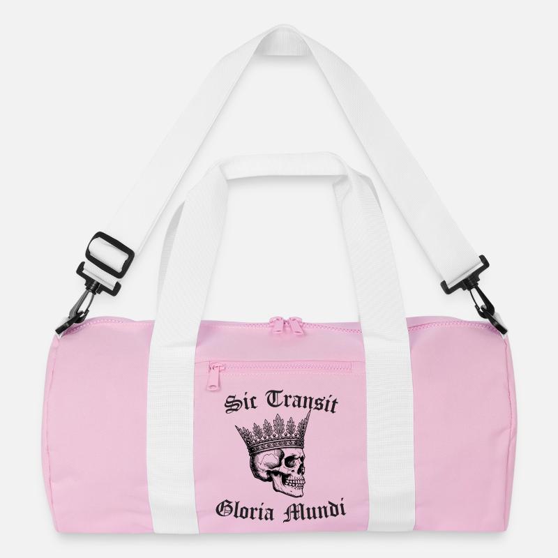 Sic Transit Gloria Mundi Gothic Tee Recycelte Duffel Bag