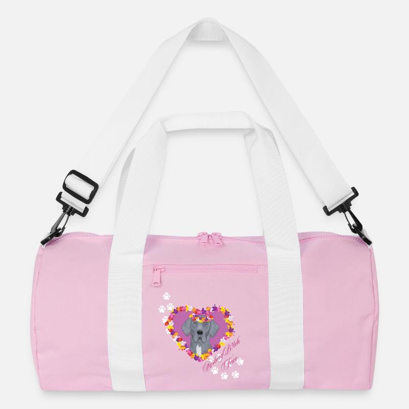 Resting B!tch Face Great Dane Recycled Duffel Bag