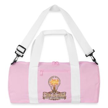 Find The Truth - Recycled Duffel Bag - pink/white - Front