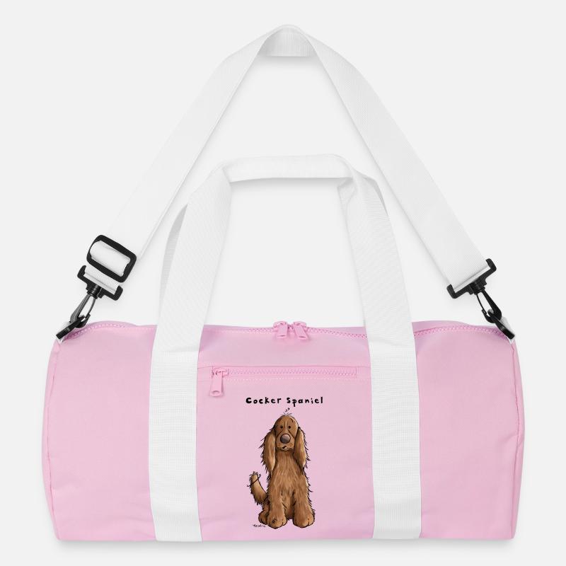 Der Cocker Spaniel Recycelte Duffel Bag