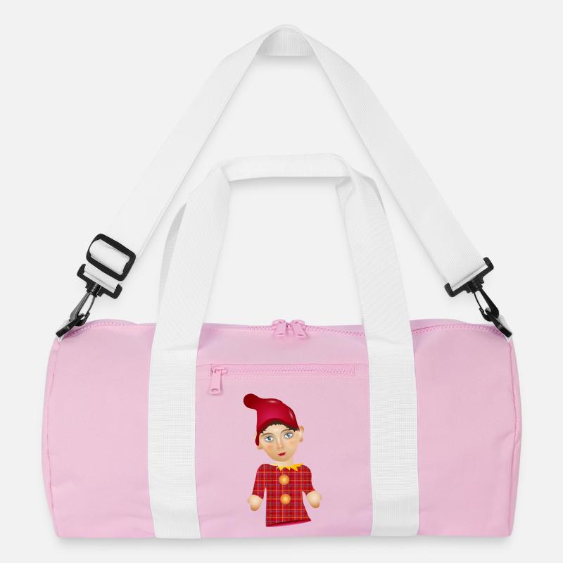 Der Kasper oder auch Kasperle als Puppen Figur Recycelte Duffel Bag
