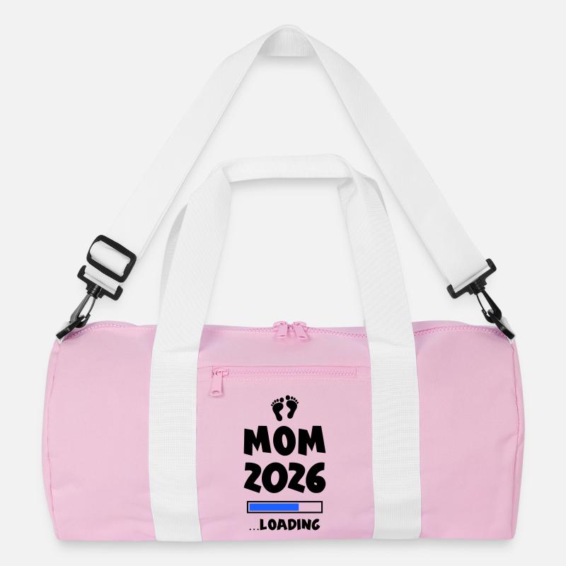 Mom 2026 Loading Mama Recycelte Duffel Bag