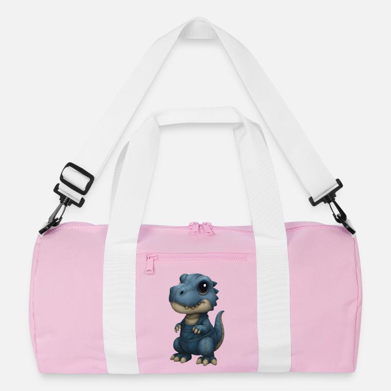 Patchwork Dino Flickenlook Recycelte Duffel Bag