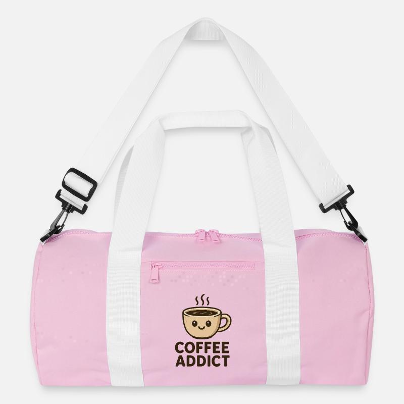 Coffee Addict Recycled Duffel Bag