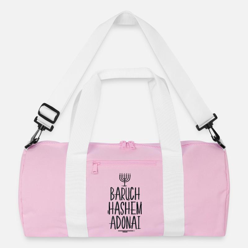 Baruch HaShem Adonai Recycled Duffel Bag