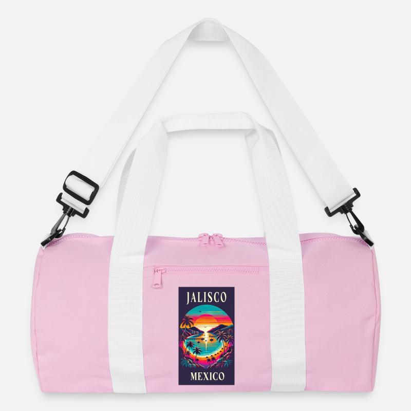 Jalisco Mexiko Palmen Design Recycelte Duffel Bag