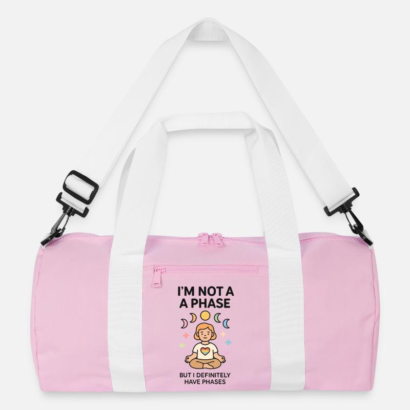 JE NE SUIS PAS UNE PHASE Sac de sport recyclé