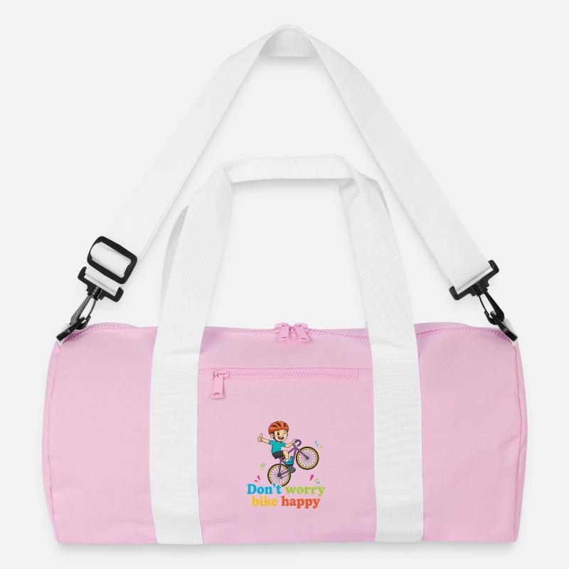 Ne vous inquiétez pas, vélo heureux Sac de sport recyclé