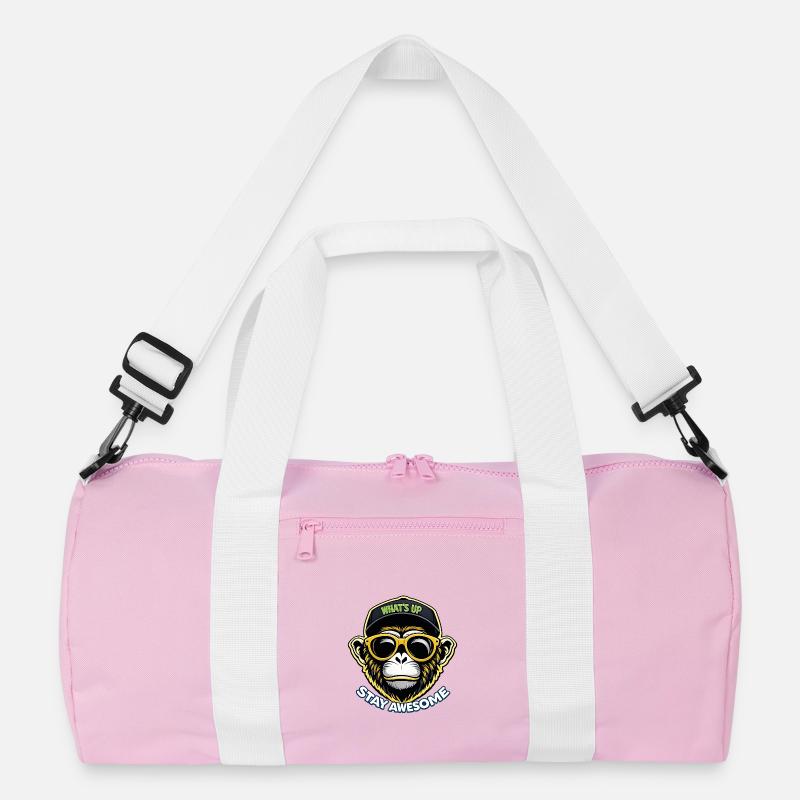 Whats_Up_Logo Recycelte Duffel Bag