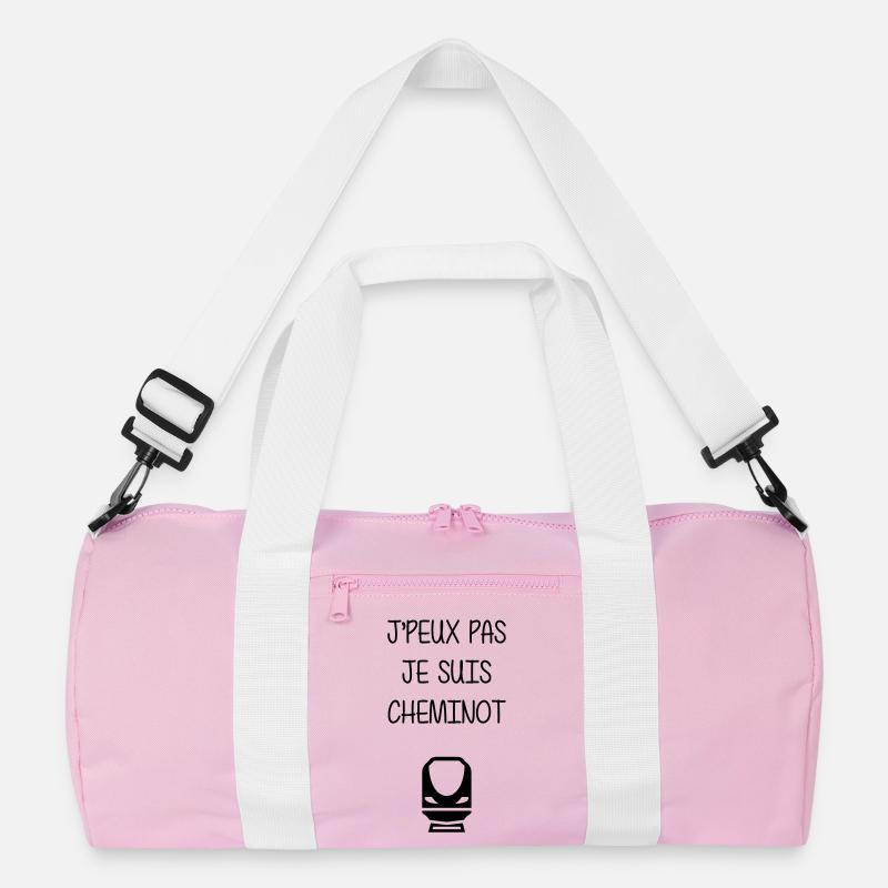 Railway Railwayman Cheminot Train Eisenbahn Recycled Duffel Bag