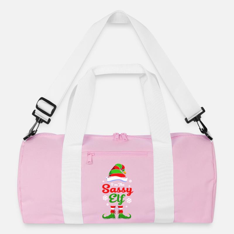 Elfe Elf Weihnachtsgeschenk Nervensäge Recycelte Duffel Bag