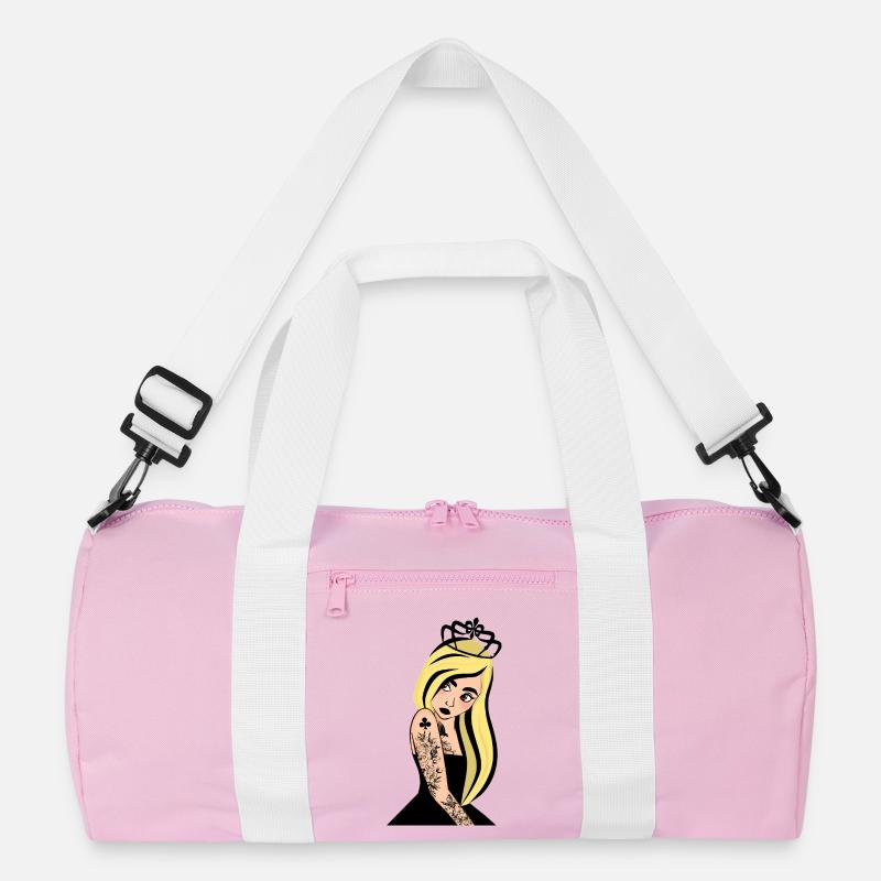 Punk Klee Dame Recycelte Duffel Bag