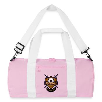 Bouclier Football Épopée Expérience - Sac de sport recyclé - rose/blanc - Devant
