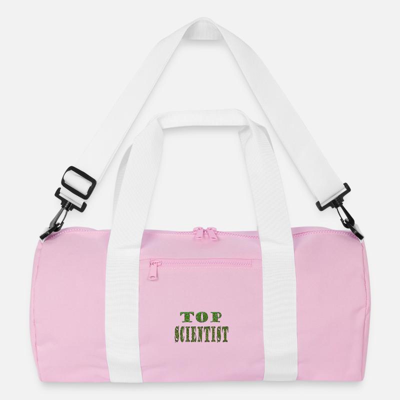 Top Scientist Grüne Textur Recycelte Duffel Bag