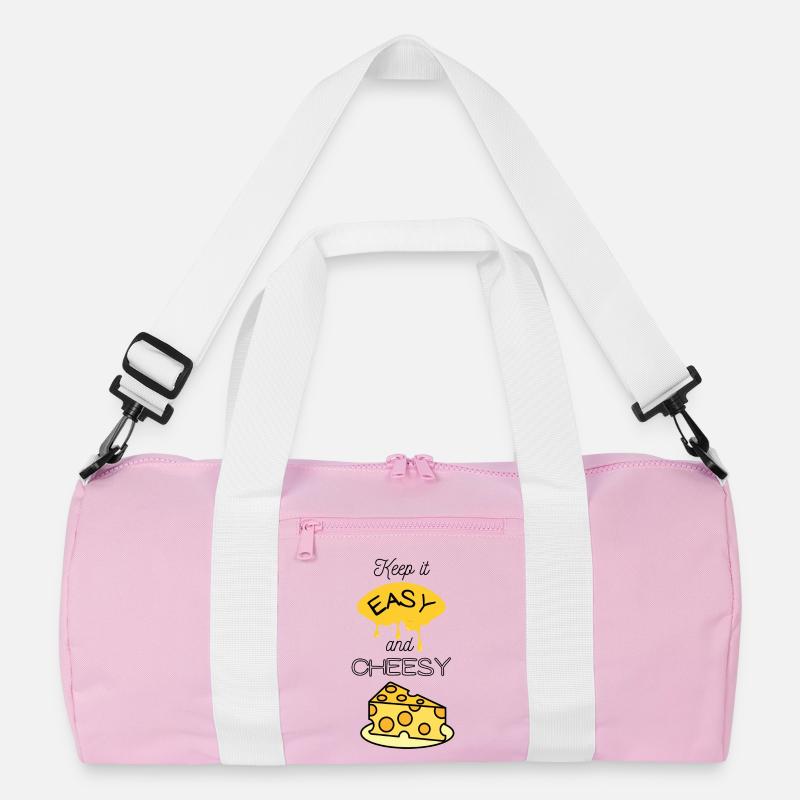 Easy Käse Meme Recycelte Duffel Bag