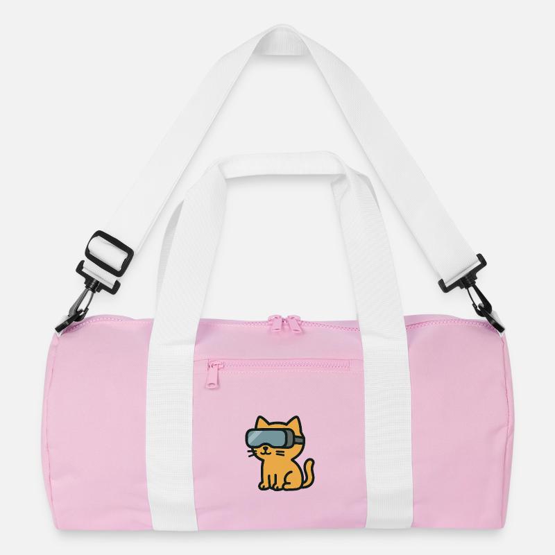 VR Chat: The Immersive Cat Adventure Recycled Duffel Bag