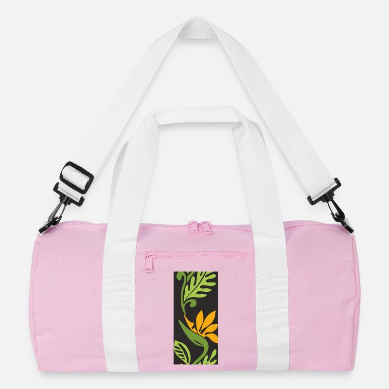 Phone patterns – Flower Power 2 Recycled Duffel Bag