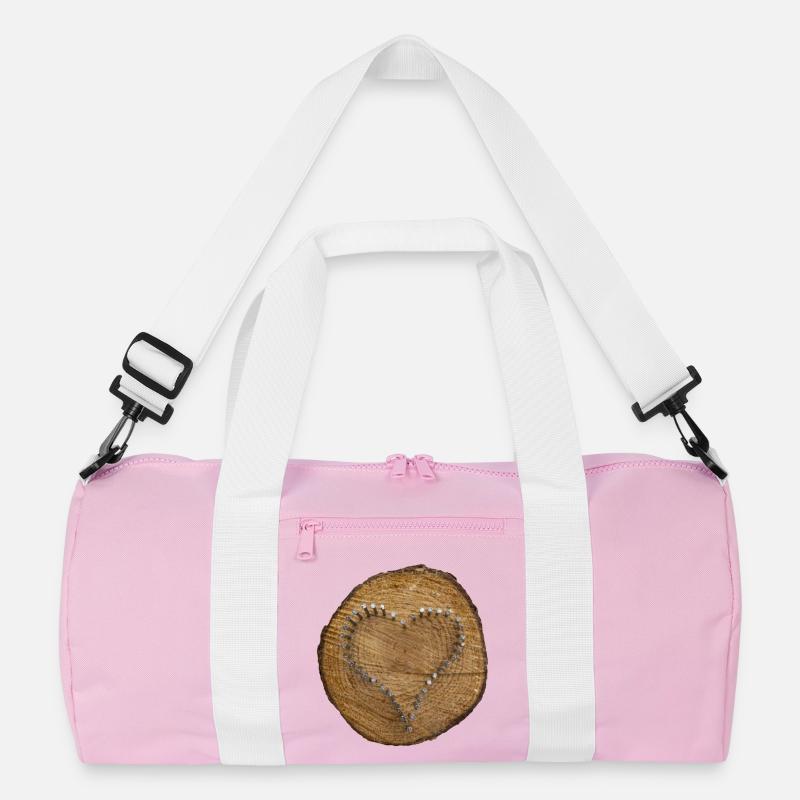 Herz - ein Zeichen der Liebe Recycelte Duffel Bag