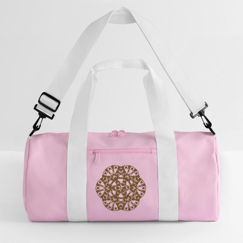 Random pattern RAD rotated Recycled Duffel Bag