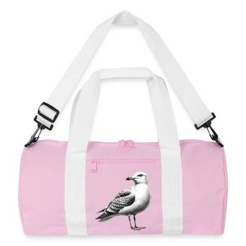 Gull - Recycled Duffel Bag - pink/white - Front