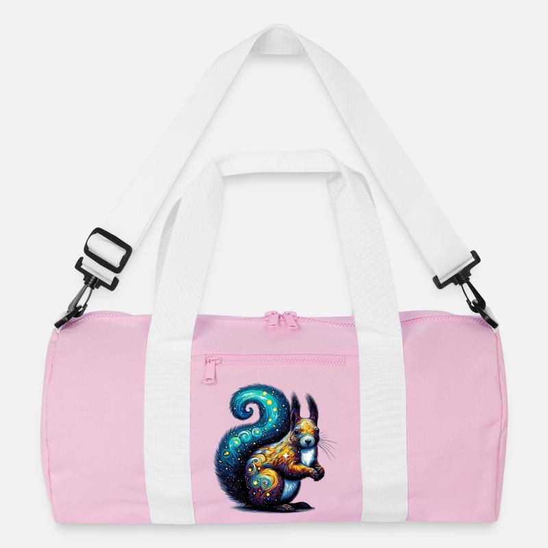 Squirrel Recycled Duffel Bag